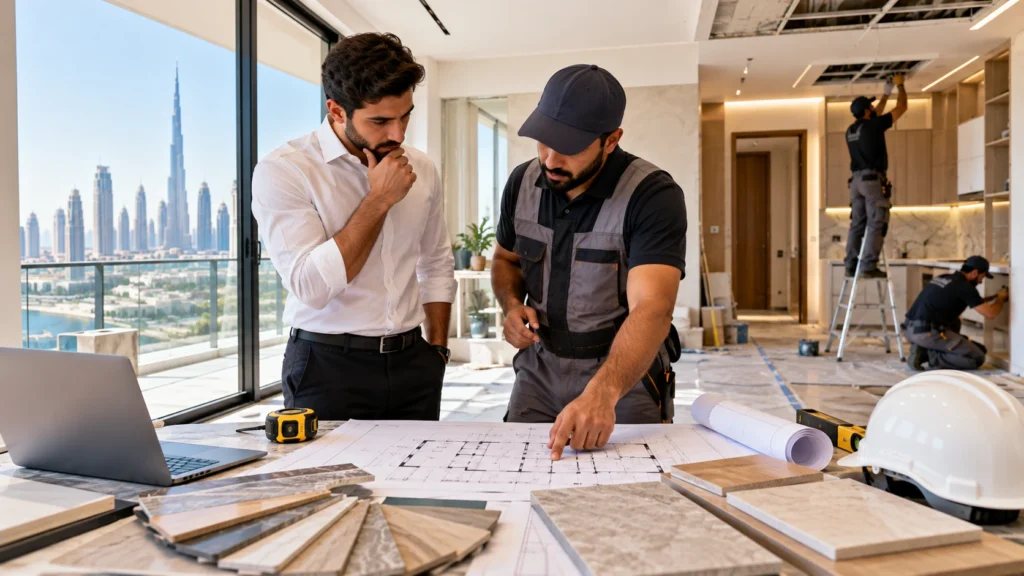 apartment renovation in Dubai