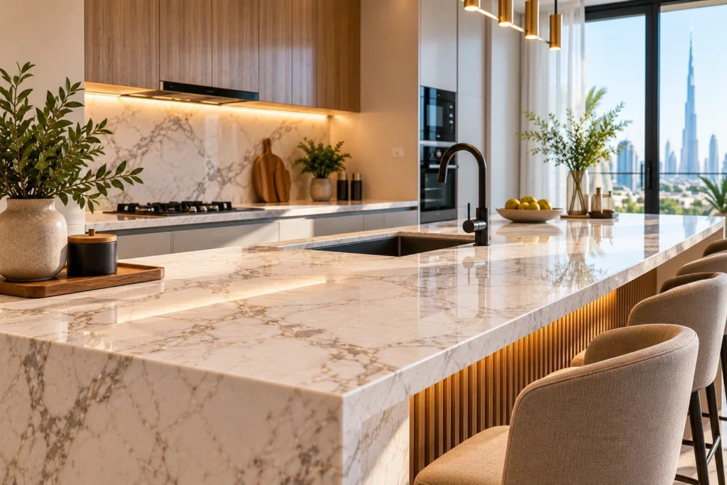 Kitchen Countertop Replacement in Dubai