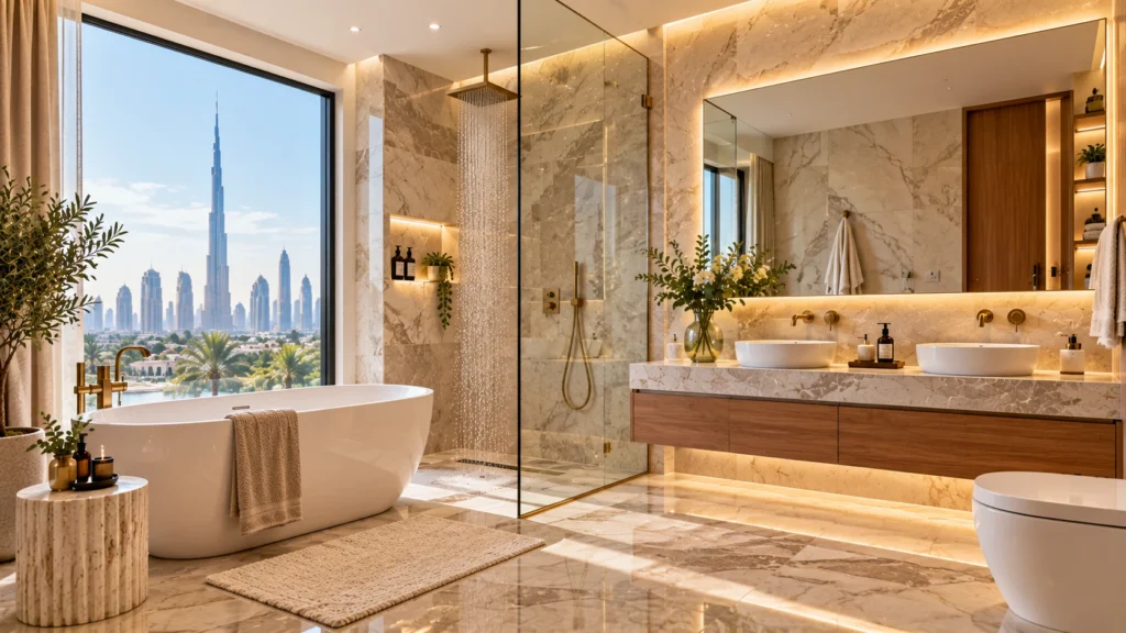 bathroom renovation in dubai